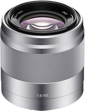 Load image into Gallery viewer, Sony 50mm f/1.8 Mid-Range Lens for Sony E Mount Nex Cameras
