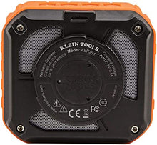 Load image into Gallery viewer, Klein Tools AEPJS1 Bluetooth Speaker, Wireless Portable Jobsite Speaker Plays Audio and Answers Calls Hands Free, IPX5, Worksite Ready
