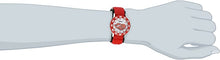 Load image into Gallery viewer, Disney Kids&#39; W001003 &quot;Time Teacher&quot; Cars Lightning McQueen Stainless Steel Watch with Red Nylon Strap

