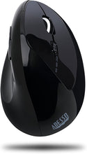 Load image into Gallery viewer, Adesso Imouse E30-2.4GHz Wireless Ergonomic Vertical Right-Handed Mouse, Black
