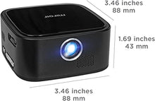 Load image into Gallery viewer, Miroir M29 Portable Projector, Black, 50 Inch Picture, 1080P Supported, Home / Outdoor Entertainment, Rechargeable Battery, Compatible With TV Stick / Laptop / Phone / Game Console
