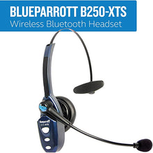 Load image into Gallery viewer, BlueParrott B250-XTS Bluetooth Headset with Micro USB Charging, Noise Cancelling Headset, Long Battery Life, Easily Connect to Multiple Devices at Once
