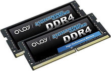 Load image into Gallery viewer, OLOy DDR4 RAM 32GB (2x16GB) 3200 MHz CL22 1.2V 260-Pin Laptop SODIMM (MD4S1632220BZ0DH)
