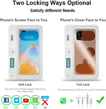 Load image into Gallery viewer, ySky Portable Phone Timer Lock Box for iPhone Serials and Android Phones, Self-Control Timer Locker to Help Kids,Students, Adults Focus Back,Prevent Excessive Games, Mobile Phone Addiction(New)
