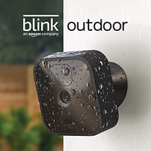 Load image into Gallery viewer, Blink Outdoor - wireless, weather-resistant HD security camera, two-year battery life, motion detection, set up in minutes – 3 camera kit
