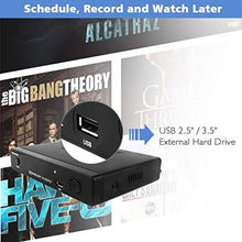 Load image into Gallery viewer, Mediasonic ATSC Digital Converter Box w/ TV Recording, USB Multimedia Player, and TV Tuner Function (HW-150PVR), Black
