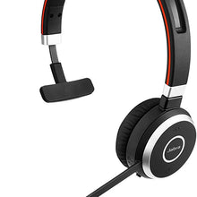 Load image into Gallery viewer, Jabra Evolve 65 UC Wireless Headset, Mono  Includes Link 370 USB Adapter  Bluetooth Headset with Industry-Leading Wireless Performance, Passive Noise Cancellation, All Day Battery
