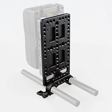 Load image into Gallery viewer, CAMVATE Multi-Purpose Mounting Cheese Plate for V Lock Mount Power Splitter
