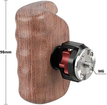 Load image into Gallery viewer, CAMVATE Wooden Handle Grip with Rosette Standard Accessory(Right Hand)
