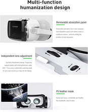 Load image into Gallery viewer, Shinecon VR Headset, VR 3D Virtual Reality Headset for Movies and Games VR Glasses Goggles Compatible with Phone &amp; Android, 2K Anti-Blue Lenses, Adjustable Pupil &amp; Object Distance
