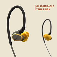 Load image into Gallery viewer, Elgin Rumble Bluetooth Earplug Earbuds, 27 dB Noise Reduction Wireless Headphones with Noise Cancelling Mic, 20 Hour Battery Life, IP67 Waterproof Enclosure, OSHA Compliant Hearing Protection for Work
