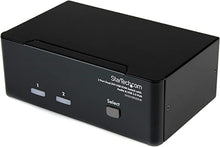Load image into Gallery viewer, StarTech.com DVI KVM Switch with Audio &amp; USB 2.0 Hub û 2-Port USB KVM Switch - 1920 x 1200 - Dual Monitor KVM Switch (SV231DD2DUA)
