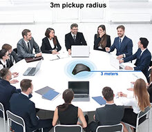 Load image into Gallery viewer, Conference Speaker and Microphone, 360° Omnidirectional Microphone USB Speakerphone with USB Hub and Intelligent DSP Noise Reduction/Echo Cancellation for 8-10 People Business Conference, Home Office
