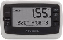 Load image into Gallery viewer, AcuRite Wireless Digital Rain Gauge with Self-Emptying Collector with Rainfall History, Alerts, and Current Date and Time (00899), Multicolor
