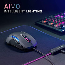 Load image into Gallery viewer, ROCCAT Kone AIMO PC Gaming Mouse, Optical, RGB Backlit Lighting, 23 Programmable Keys, Onboard Memory, Palm Grip, Owl Eye Sensor, Ergonomic, LED Illumination, Adjustable 100 to 16,000 DPI, Black
