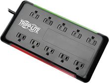 Load image into Gallery viewer, Tripp Lite 10-Outlet Surge Protector Power Strip 6ft Cord 2880 Joules Black $100K Insurance (TLP1006B)
