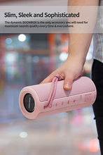 Load image into Gallery viewer, MIATONE Outdoor Portable Bluetooth Speaker Wireless Waterproof - Pink
