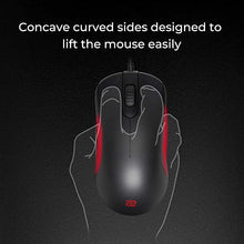 Load image into Gallery viewer, BenQ Zowie ZA11-B Symmetrical Gaming Mouse for Esports | Professional Grade Performance | Driverless | Matte Black Coating | Large Size
