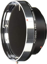 Load image into Gallery viewer, Fotodiox Pro Lens Mount Adapter Compatible with Bronica ETR Mount SLR Lenses to Canon EOS (EF, EF-S) Mount D/SLR Camera Body - with Gen10 Focus Confirmation Chip
