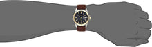 Load image into Gallery viewer, Seiko Men&#39;s SNE102 Stainless Steel Solar Watch with Brown Leather Strap, Multicolor dial
