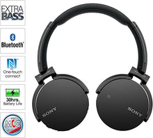 Load image into Gallery viewer, Sony MDRXB650BT/B Extra Bass Bluetooth Headphones, Black
