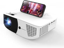 Load image into Gallery viewer, WEWATCH V52 1080P Video Projector, Home Outdoor Portable Projector, 230 Inch Watching Size, LED 15,000LM 30,000Hrs, Support 5G WiFi Wireless Connection, Compatible with HDMI, TV Stick,AV,USB,PS4
