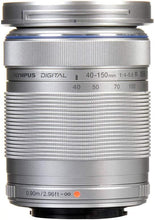 Load image into Gallery viewer, Olympus M.Zuiko Digital ED 40-150mm F4.0-5.6 R Zoom Lens, for Micro Four Thirds Cameras (Silver)
