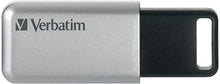 Load image into Gallery viewer, Verbatim 32GB Store&#39;n&#39; Go Secure Pro USB 3.0 Flash Drive with AES 256 Hardware Encryption - Silver
