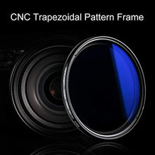 Load image into Gallery viewer, K&amp;F Concept 72mm Variable ND Lens Filter ND2-ND400 (1-9 Stops) 18 Multi-Layer Coatings Adjustable Neutral Density Ultra Slim Lens Filter for Camera Lens

