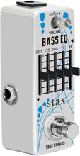 Load image into Gallery viewer, Stax Bass EQ Pedal 5 Band Equalizer Pedals For Bass Guitar With 5 Band Graphic Mini Size True Bypass
