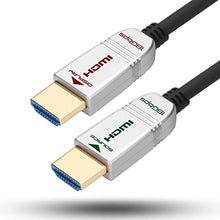 Load image into Gallery viewer, FeizLink 4K HDMI Fiber Cable 35FT 4K 60Hz High Speed 18Gbps HDR ARC HDCP2.2 3D Slim Flexible HDMI Optica Cable for HDTV/TVbox/Gaming Box / 4K Projector
