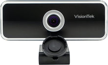 Load image into Gallery viewer, VisionTek VTWC20 Full HD (1080P 30FPS) Webcam, for Windows, Mac, Linux, &amp; Chromebook, Computer Video Camera W/Digital Microphone, Fixed Focus Lens W/Auto Focus, Privacy Cover, 77 Degree Viewing Angle
