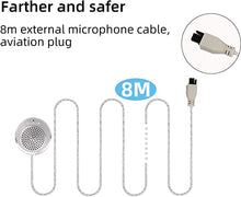 Load image into Gallery viewer, Retekess TW102 Window Intercom,8M Cable with Outer Speaker,Loud Speaker,Connect Wireless Mic,Intercom System for Government Office,Hotel,Museum,Medical Center
