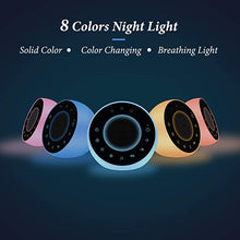 Load image into Gallery viewer, Housbay Glows White Noise Sound Machine - Night Light for Baby, Kids, 31 Soothing Sounds for Sleeping, Relaxation - Sleep Machine for Adults, Baby
