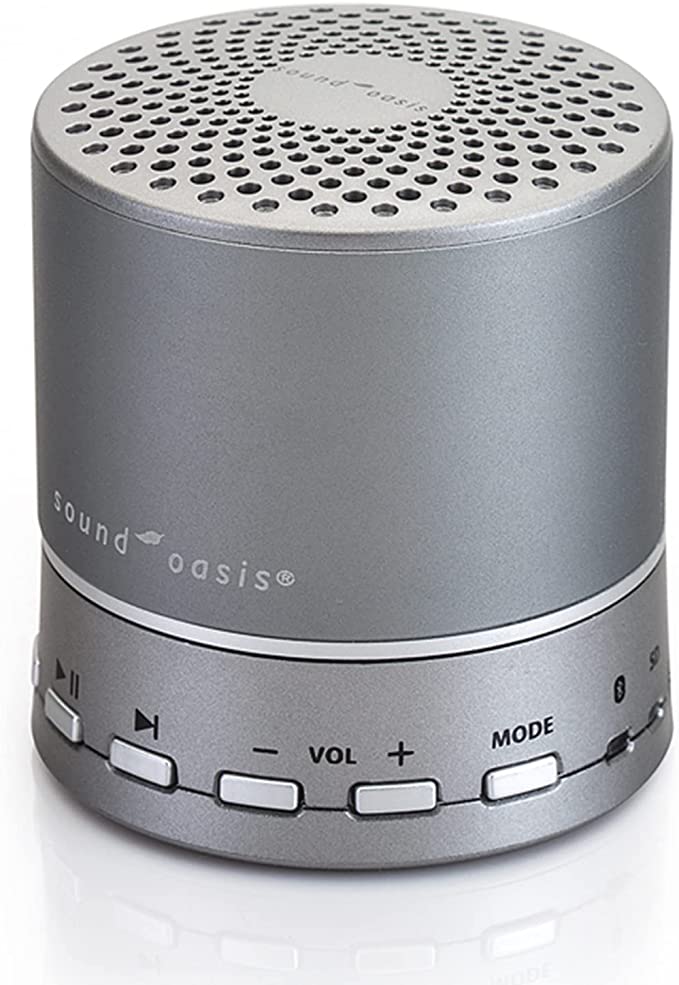Sound Oasis Sound Machine for Sleep - Built in Bluetooth Speaker Big Bass Sound - Portable Home and Travel White Noise Machine - Over 20 White Noise Playlists and Nature Sounds for Adults and Babies