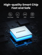 Load image into Gallery viewer, UGREEN M.2 NVMe SSD Enclosure Adapter USB C 3.1 Gen 2, 10Gbps NVMe External Enclosure with 4 inch USB C Cable, Supports M-Key &amp; M+B Key and Size 2230/2242/2260/2280 SSDs
