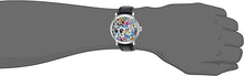 Load image into Gallery viewer, DISNEY Men&#39;s Mickey Mouse Analog-Quartz Watch with Leather-Synthetic Strap, Black, 20 (Model: WDS000343)
