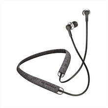 Load image into Gallery viewer, SOL REPUBLIC Shadow Fusion Bluetooth Earbuds, Black 10-Hour Playtime Comfortable Knit Tech Fiber Collar Magnetic Connection Earbuds Flexible Compact Storage Convenient Carrying Case
