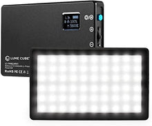 Load image into Gallery viewer, Lume Cube Bicolor Panel Mini LED Light for Professional DSLR Cameras | Adjustable Panel Mini, LCD Display | Photo and Video Lighting, Long Battery Life | Fits Sony, Nikon, Canon, Fuji, Panasonic
