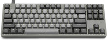 Load image into Gallery viewer, Drop ENTR Mechanical Keyboard — Tenkeyless Anodized Aluminum Case, Doubleshot Shine-Through PBT Keycaps, N-Key Rollover, USB-C, White Backlit LED, Tactile Switches (Green/Gray, Halo True)
