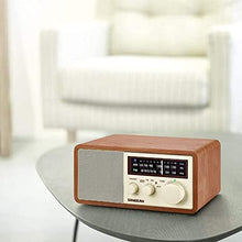 Load image into Gallery viewer, Sangean RA50562 Am and Fm Bluetooth Wooden Cabinet Radio, Multicolor
