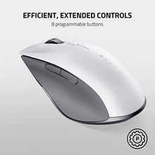 Load image into Gallery viewer, Razer Pro Click Humanscale Wireless Mouse: Ergonomic Form Factor - 5G Advanced Optical Sensor - Multi-Host Connectivity - 8 Programmable Buttons - Extended Battery Life of up to 400 Hours
