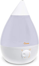 Load image into Gallery viewer, Crane Ultrasonic Cool Mist Humidifier, Filter-Free, 1 Gallon, for Home Bedroom Baby Nursery and Office, White
