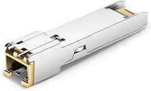 Load image into Gallery viewer, QSFPTEK 10GBASE-T SFP+ RJ45 Transceiver, SFP to rj45 Copper Module, Mini-GBIC Optical Transceiver Compatible with Cisco SFP-10G-T-S, Ubiquiti UF-RJ45-10G, Netgear, Mikrotik, Supermicro up to 30m
