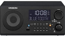 Load image into Gallery viewer, Sangean WR-22BK AM/FM-RDS/Bluetooth/USB Table-Top Digital Tuning Receiver (Black)
