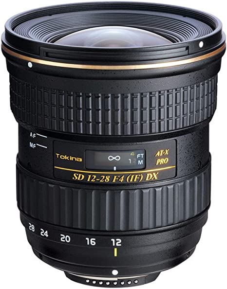 Tokina ATXAF128DXC 12-28mm F/4.0 at-X Pro APS-C Lens for Canon - International Version