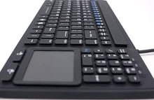 Load image into Gallery viewer, SolidTek Keyboard with Touchpad - Industrial IP68 Waterproof Rugged Silicone KBIKB107
