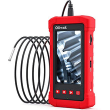 Load image into Gallery viewer, Oiiwak Industrial Endoscope Camera 3.9mm Bore Scope Inspection Camera with 4.3’’ IPS Screen 1080P HD Video Digital Snake Camera Sewer Pipe Plumbing Camera for Car Engine HVAC Throttle Fix (1.5M/5FT)
