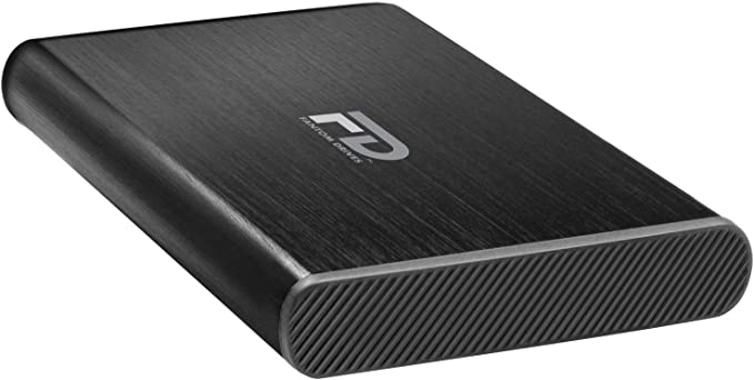 FD Portable 1TB Hard Drive - USB 3.2 Gen 1 - 5Gbps - GForce Mini Aluminum- Compatible with Mac/Windows/PS4/Xbox (GF3BM1000U) by Fantom Drives