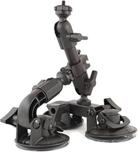 Load image into Gallery viewer, Delkin Devices Fat Gecko Triple Suction Camera Mount (DDMNT-TRIPLE) , Black
